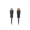 HDMI kaabel LANBERG CA-HDMI-30FB-0100-BK 10 m, HDMI Type A 2.1, 48 Gbit/s, 144 Hz, HDR, ARC, Ethernet