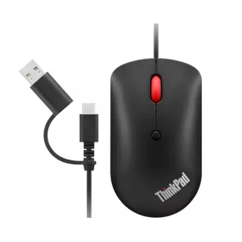 Lenovo 4Y51D20850 hiir kontor mõlemakäeline USB USB-C optiline 2400 DPI