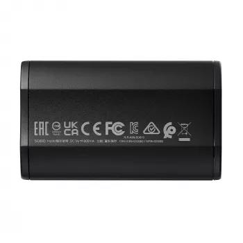 Kaasaskantav SSD ADATA SD810 500 GB — USB USB-C, USB 3.2 Gen 2x2, 2000 MB/s, IP68, alumiinium, must