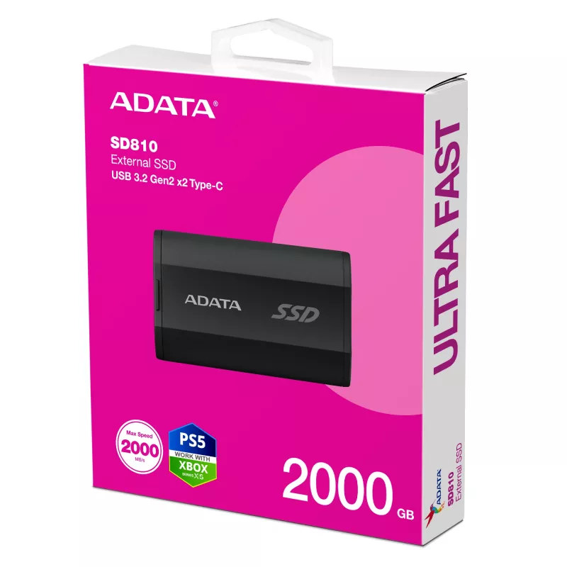 ADATA SD810 2 TB USB USB-C USB 3.2 Gen 2x2 Must