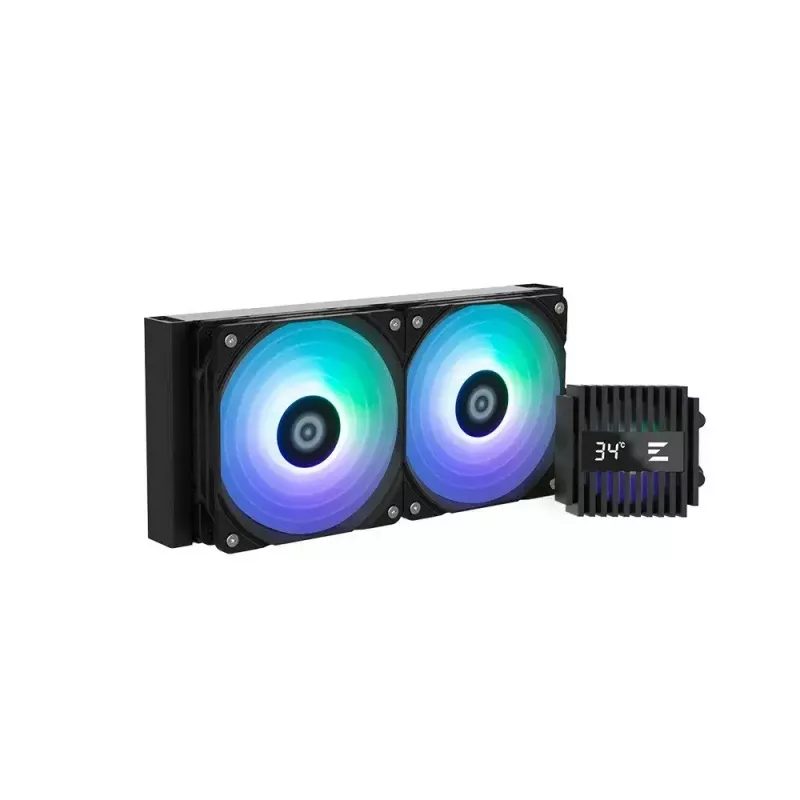 Zalman ALPHA2 A24 Must arvuti jahutussüsteem Protsessor Kõik-ühes vedelikjahutus