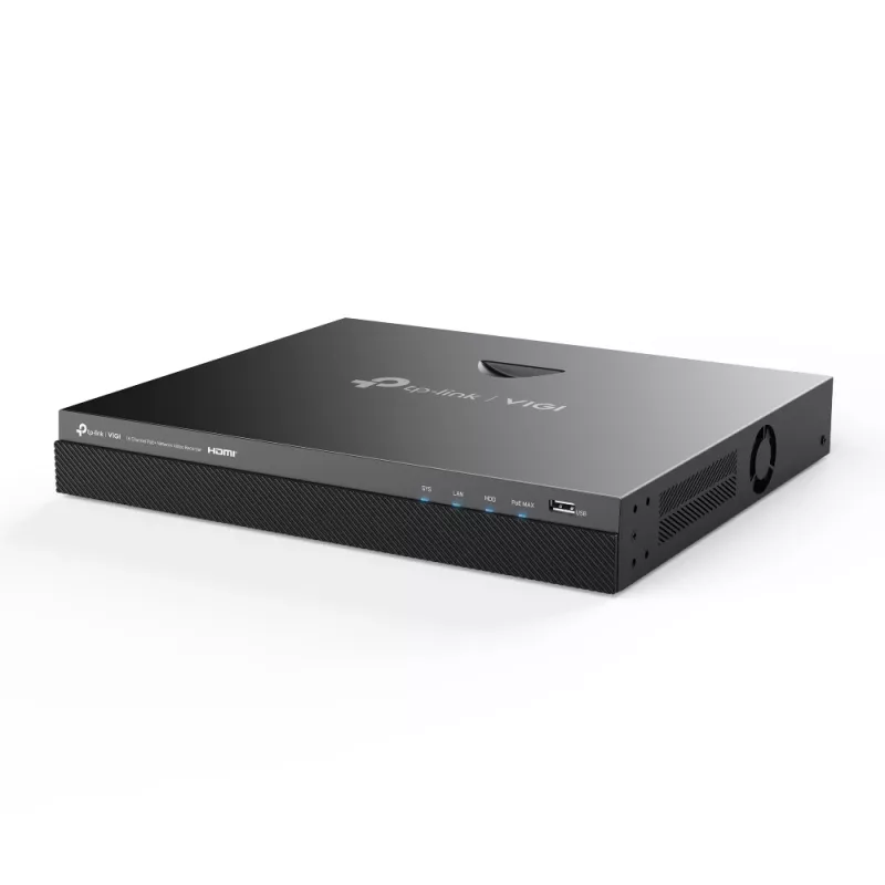 TP-Link VIGI NVR2016H-16P võrgusalvesti must