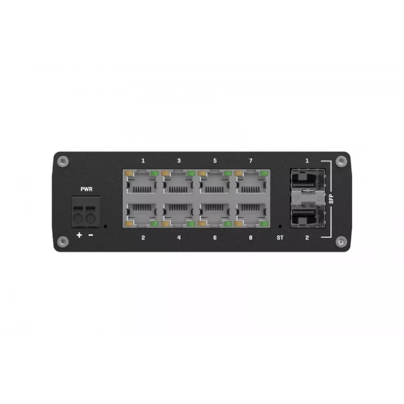 TELTONIKA TSW212 Hallatav PoE+ Gigabit Ethernet lüliti (8 porti + 2 Sfp)