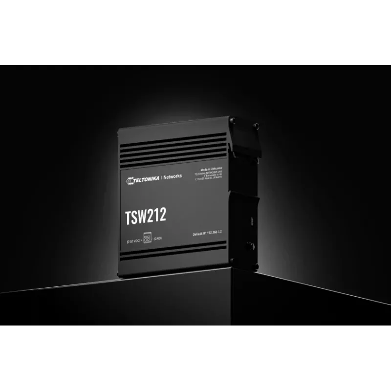 TELTONIKA TSW212 Hallatav PoE+ Gigabit Ethernet lüliti (8 porti + 2 Sfp)