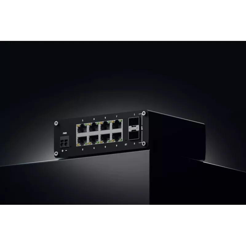 TELTONIKA TSW212 Hallatav PoE+ Gigabit Ethernet lüliti (8 porti + 2 Sfp)