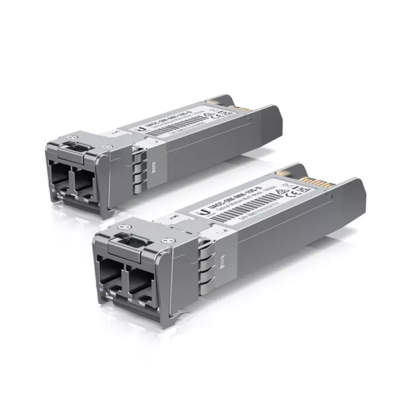 Võrgutransiiveri moodul UBIQUITI UACC-OM-MM-10G-D-2, 10 Gbit/s, multimoodne 850 nm, LC, 2 tk pakendis