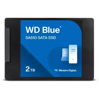 WESTERN DIGITAL SSD - WD Blue SA510 - 2TB - SATA 6Gb/s - 2,5-tolline - 7 mm korpusega