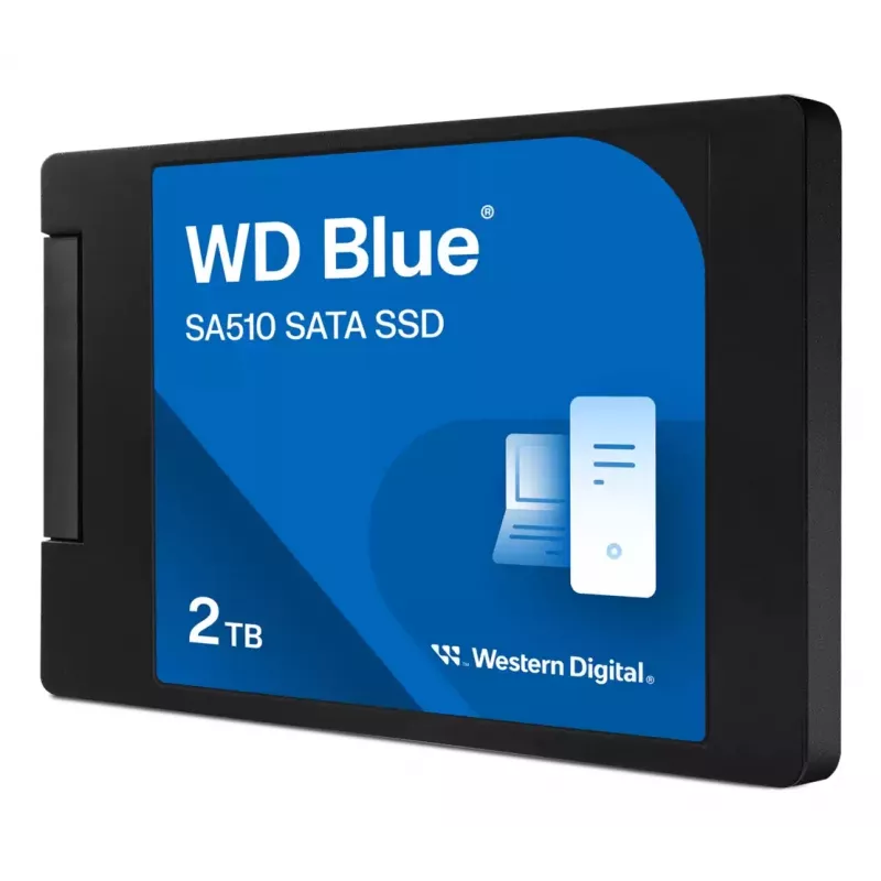 WESTERN DIGITAL SSD - WD Blue SA510 - 2TB - SATA 6Gb/s - 2,5-tolline - 7 mm korpusega