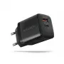 Seinalaadija Axagon ACU-PQ20 QC3.0 PD USB-C 20W Must