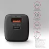 Seinalaadija Axagon ACU-PQ20 QC3.0 PD USB-C 20W Must