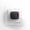 Seinalaadija Axagon ACU-PQ20 QC3.0 PD USB-C 20W Must