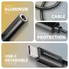 Axagon ADA-HC USB-C 3,5 mm pesa – Hi-Res DAC heliadapter, 384 kHz/32 bit, stereo