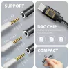 Axagon ADA-HC USB-C 3,5 mm pesa – Hi-Res DAC heliadapter, 384 kHz/32 bit, stereo