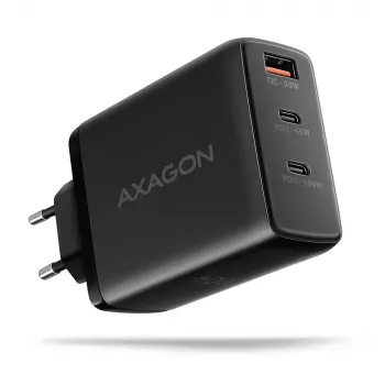 Axagon ACU-DPQ100 PD3.0 & QC 4+ KOLME VÄLJUNDIGA seinaklaadija 100W