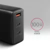Axagon ACU-DPQ100 PD3.0 & QC 4+ KOLME VÄLJUNDIGA seinaklaadija 100W