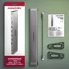 Axagon HMC-10HLS, USB 5Gbps jaotur, 4x USB-A, HDMI 4k/60Hz, RJ-45, SD/microSD, PD 100W