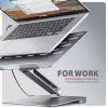 Axagon HMC-STND mitmepordiline USB-C 5Gbps jaotur ja alumiiniumist alus sülearvutitele. HDMI 4k/60Hz, GLAN, PD ja 3 USB-A porti. USB-C kaabel 60 cm.