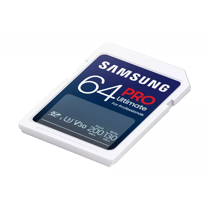 Flash-mälu Samsung 64 GB SDXC UHS-I Class 3 PRO Ultimate