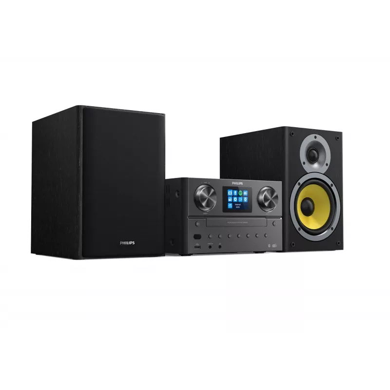 Philips TAM8905 muusikasüsteem internetiraadio, DAB+, Bluetoothi, CD, USB ja Spotify Connectiga