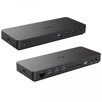 i-tec USB-C kolmekuvariline dokkimisjaam Gen 2 Pro + toiteedastus 100 W
