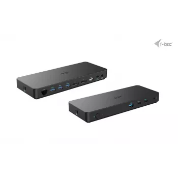 i-tec USB-C kolmekuvariline dokkimisjaam Gen 2 Pro + toiteedastus 100 W