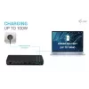 i-tec USB-C kolmekuvariline dokkimisjaam Gen 2 Pro + toiteedastus 100 W