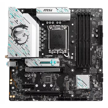 Emaplaat MSI B760M GAMING PLUS WIFI – Intel B760, LGA 1700, micro ATX, DDR5, 4 DIMM, Wi‑Fi 6E, 2,5 Gb LAN