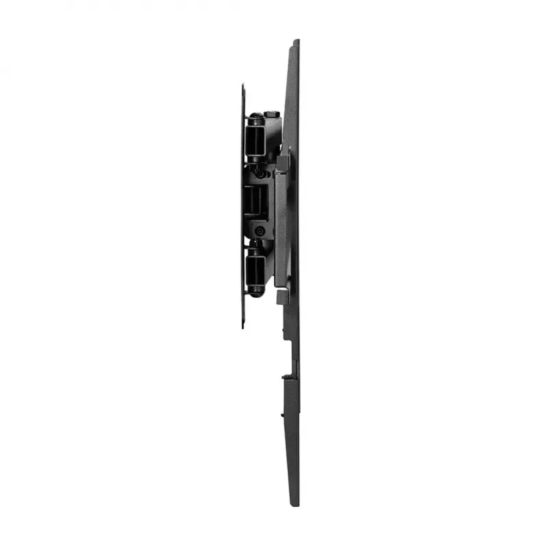 TV seinakinnitus MACLEAN MC-710N VESA kuni 600x400 mm, kallutatav +3°/−15°, max vahekaugus 35,5 cm, max ekraan 80 tolli, teras, must