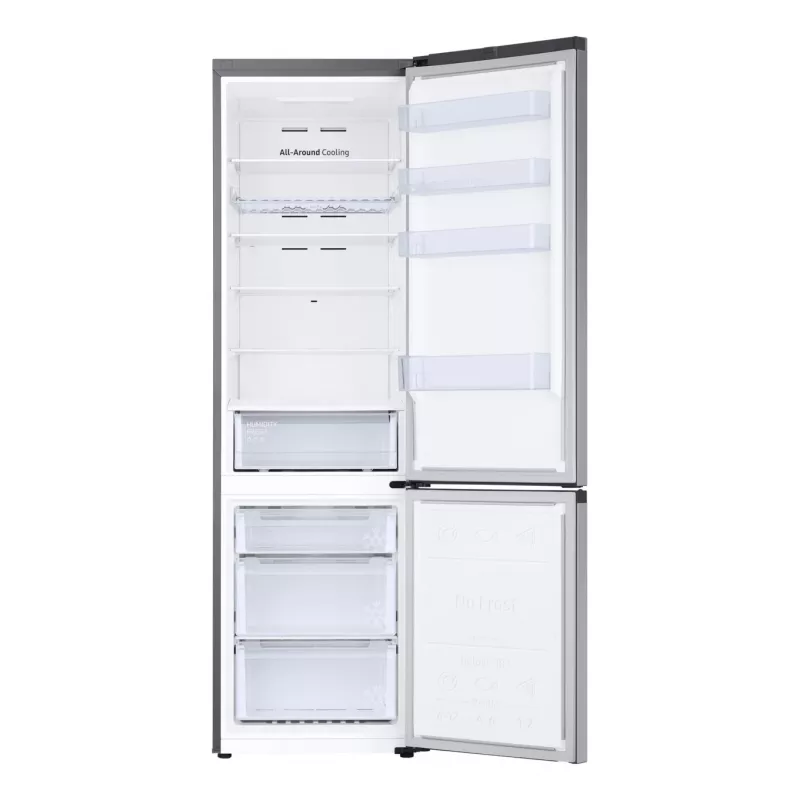 Samsung RB38C672ESA vabalt seisev 390 L hall, metallik, hõbedane