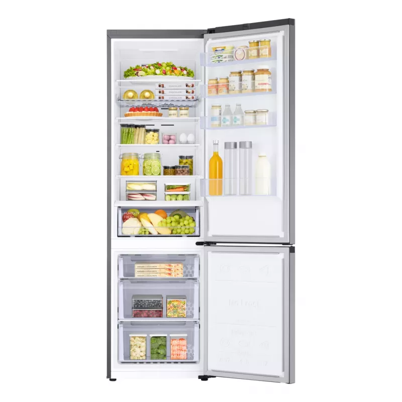 Samsung RB38C672ESA vabalt seisev 390 L hall, metallik, hõbedane