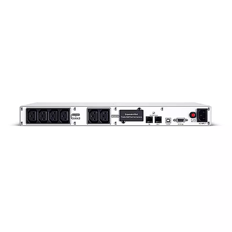 Rackmount Line-Interactive UPS CYBERPOWER OR1500ERM1U — 1.5 kVA / 900 W, 6 × C13 pistikupesa, LCD, kuumvahetusega VRLA aku, 1U, hõbedane