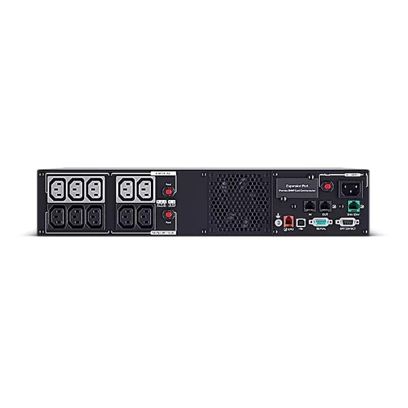 Katkematu toiteallikas CYBERPOWER PR1000ERT2U, 1 kVA (1000 W), Line-Interactive, 10x C13 pistikupesa, puhas siinus, Rack/Torn 2U