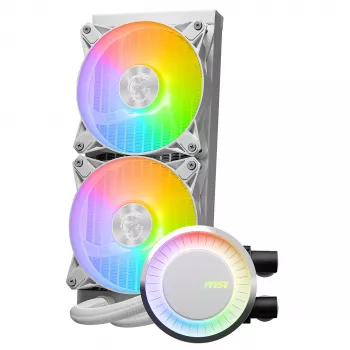 MSI MAG Coreliquid E240 Valge emaplaadi, protsessori vedelikjahutuskomplekt 12 cm