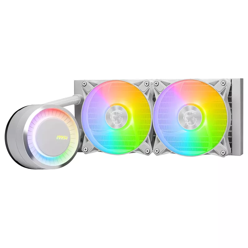 MSI MAG Coreliquid E240 Valge emaplaadi, protsessori vedelikjahutuskomplekt 12 cm