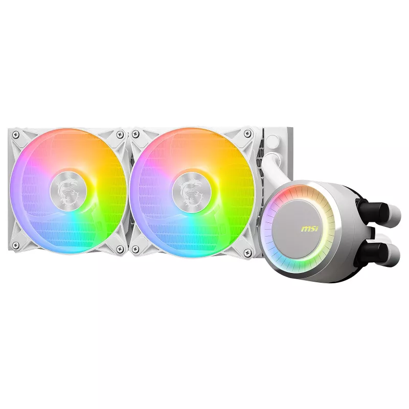 MSI MAG Coreliquid E240 Valge emaplaadi, protsessori vedelikjahutuskomplekt 12 cm