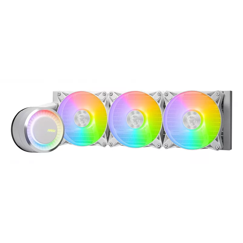 MSI MAG Coreliquid E360 Valge emaplaat, protsessor Vedelikjahutuskomplekt 12 cm