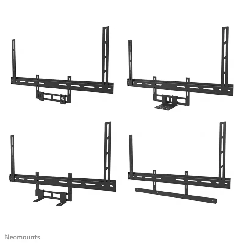 Neomounts AV2-500BL videobaari komplekt 43-110 tolli - VESA - max 10 kg - universaalne
