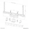 Neomounts AV2-500BL videobaari komplekt 43-110 tolli - VESA - max 10 kg - universaalne