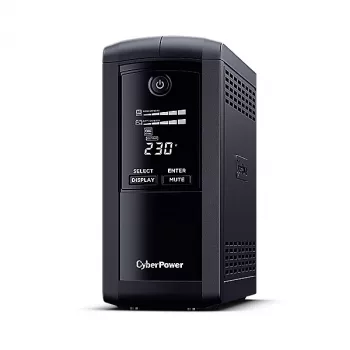 CyberPower VP700EILCD katkematu toiteallikas (UPS) Line-Interactive 0,7 kVA 390 W 6 vahelduvvoolu pistikupesa