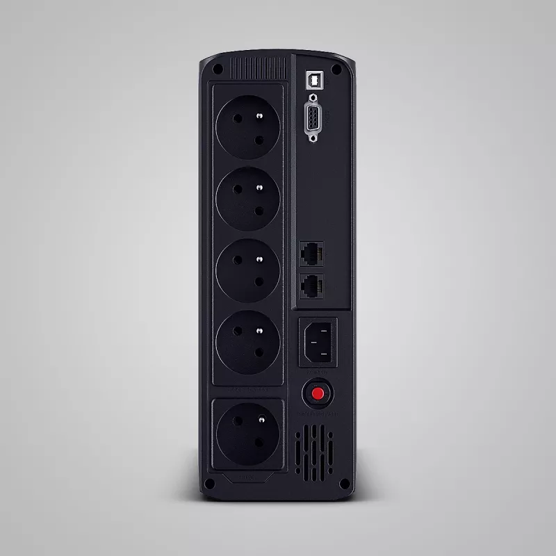 Katkematu toiteallikas CYBERPOWER VP1600ELCD-FR 1,6 kVA / 900 W, liin-interaktiivne, 5 vahelduvvoolupistikut, LCD, USB/RS-232