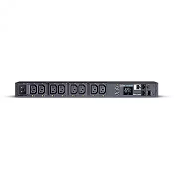 CyberPower PDU81005 toitejaotusseade (PDU) 8 vahelduvvoolu väljundit 1U must