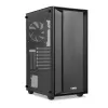 PC korpus IBOX CETUS 906 Midi Tower Must — ATX/mATX, 460×210×350 mm, 29 cm GPU, 7 draivi, RGB ventilaatorid