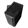 PC korpus IBOX CETUS 906 Midi Tower Must — ATX/mATX, 460×210×350 mm, 29 cm GPU, 7 draivi, RGB ventilaatorid