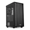 PC korpus IBOX CETUS 906 Midi Tower Must — ATX/mATX, 460×210×350 mm, 29 cm GPU, 7 draivi, RGB ventilaatorid