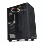 PC korpus IBOX CETUS 906 Midi Tower Must — ATX/mATX, 460×210×350 mm, 29 cm GPU, 7 draivi, RGB ventilaatorid
