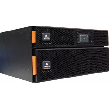 Vertiv Liebert GXT5 topeltveebipõhise muundamise UPS - 5000 VA/5000 W | 230 V | Koos riiulikinnituskomplekti ja Intellislot RDU101 sidekaardiga | GXT5-5000IRT5UXLN