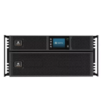 Vertiv Liebert GXT5 topeltveebipõhise muundamise UPS - 5000 VA/5000 W | 230 V | Koos riiulikinnituskomplekti ja Intellislot RDU101 sidekaardiga | GXT5-5000IRT5UXLN