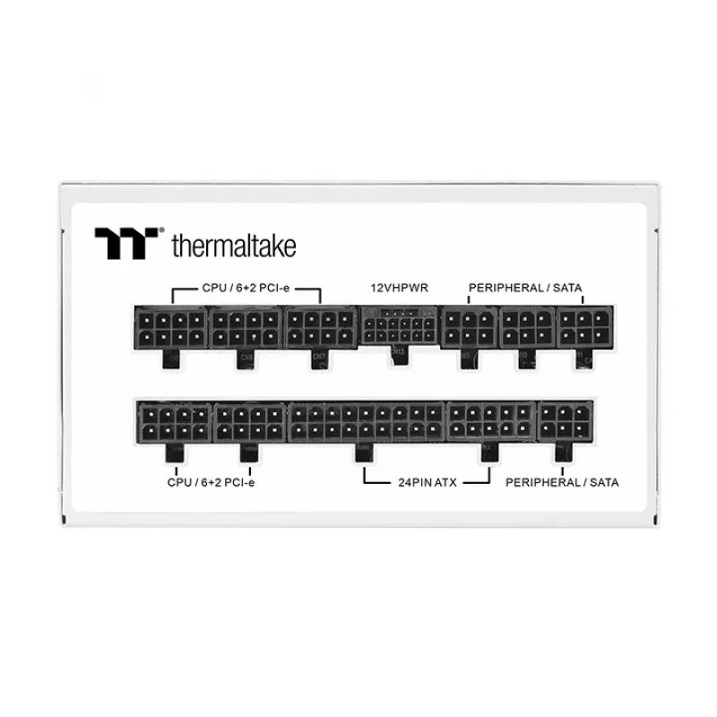 THERMALTAKE toiteplokk - Toughpower GF A3 Snow 1050W - TT Premium Edition - 80 PLUS Gold