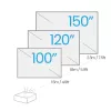 BenQ X500i lühiviskeprojektor 2200 ANSI luumenit DLP UHD 4K (3840x2160) Must, Valge
