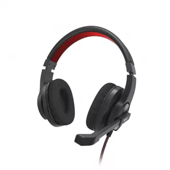 Hama HS-USB400 V2 Headset Wired Head-band Office/Call center USB Type-A Must, Red